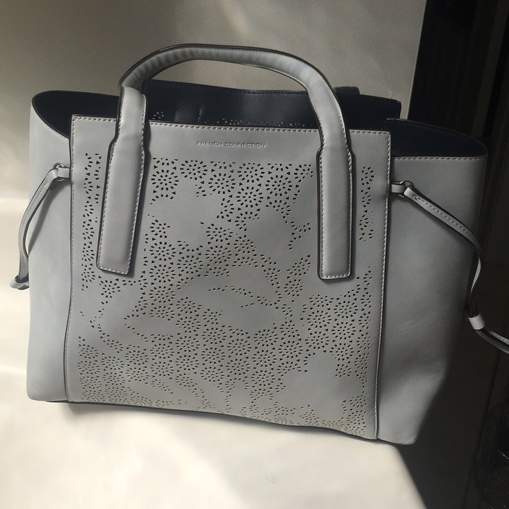 French Connection Lazer Cut Tote